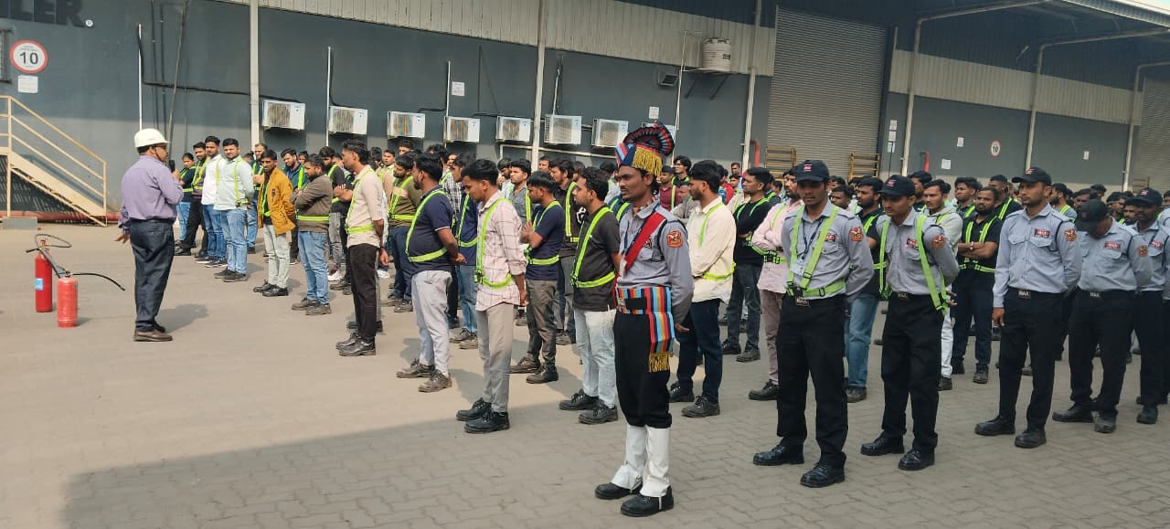 On-site security team assembly