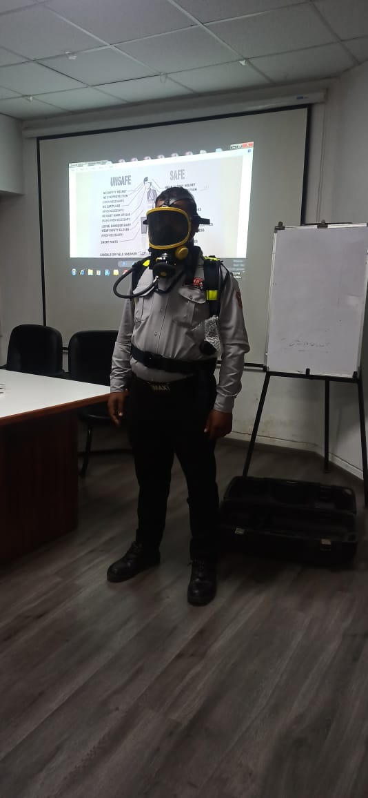 Site readiness check with security staff