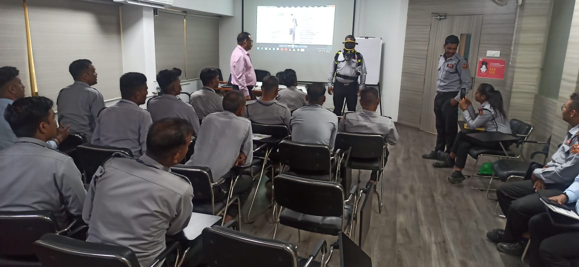 Max Vigil team during client facility duty